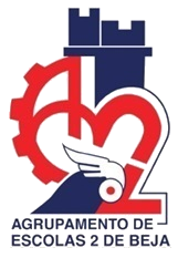 Esta imagem representa o logotipo do agrupamento nº2 de beja.